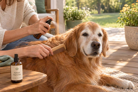 Best Natural Flea And Tick Aids For Senior Dogs