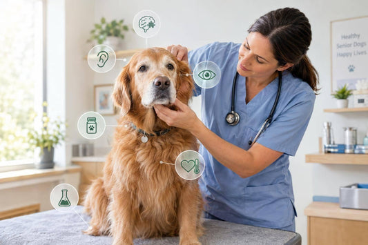 What Vets Check for Senior Dog Anxiety