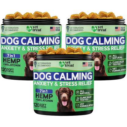 Dog Calming Anxiety & Stress Relief - 120 Chews
