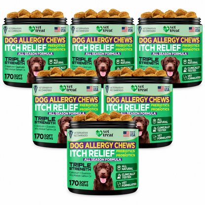 Dog Allergy Chews – 170 Soft Chews | Vet Treat